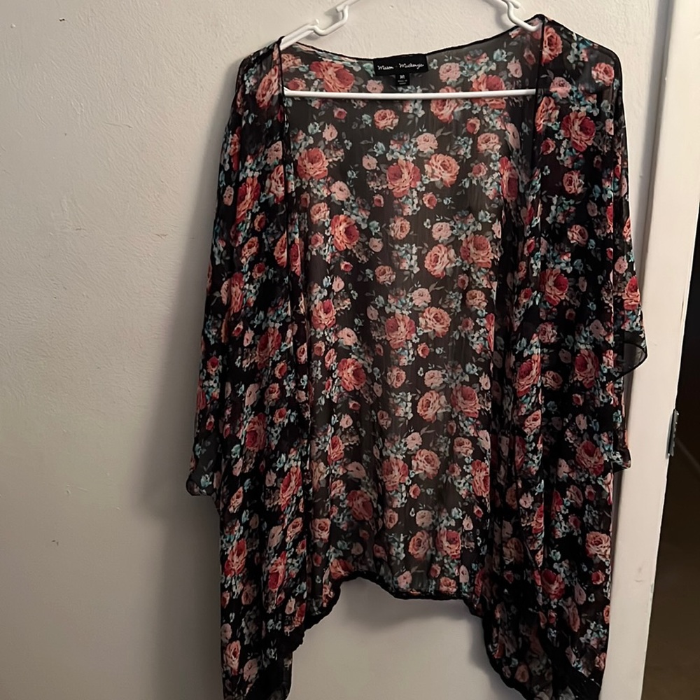Floral cover up